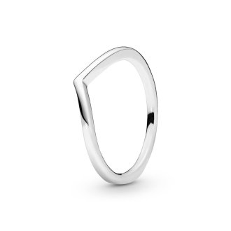 Polished Wishbone Ring