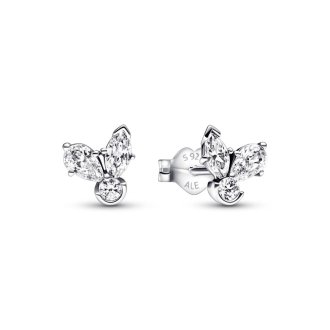 Sparkling Herbarium Cluster Stud Earrings