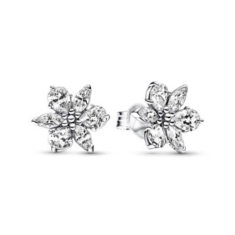 Sparkling Herbarium Cluster Stud Earrings