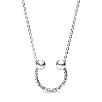 Pandora Moments U-shape Charm Pendant Necklace