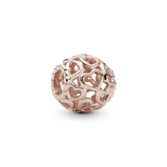 780964 - 14k Rose gold-plated charm