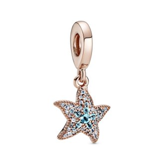Sparkling Starfish Dangle Charm