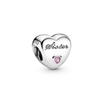 Sister Heart Charm