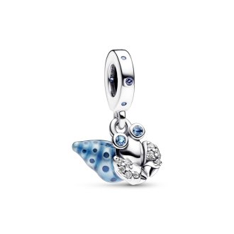 Glow-in-the-dark Hermit Crab Dangle Charm