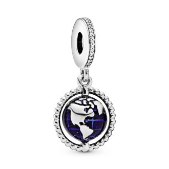 798021CZ - Sterling silver charm