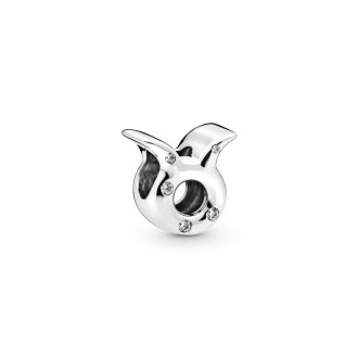 Sparkling Taurus Zodiac Charm