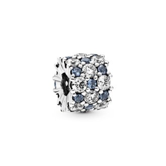 Blueé‚Â and Clear Sparkle Charm