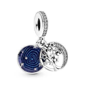 Double Dangle Tree & Galaxy Moon Charm