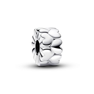 792828C00 - Hearts sterling silver clip