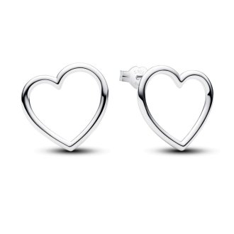 293077C00 - Front-facing Heart Stud Earrings