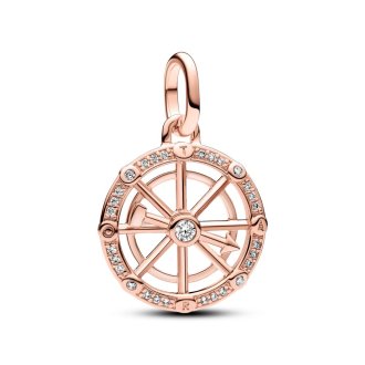 Pandora ME Wheel of Fortune Medallion Charm