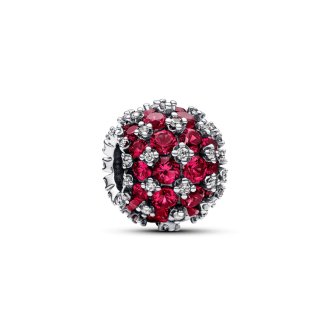 792630C03 - Sparkling Pav� Round Pink Charm