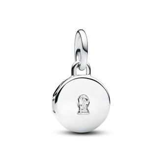 Openable & Engravable Love Locket Dangle Charm