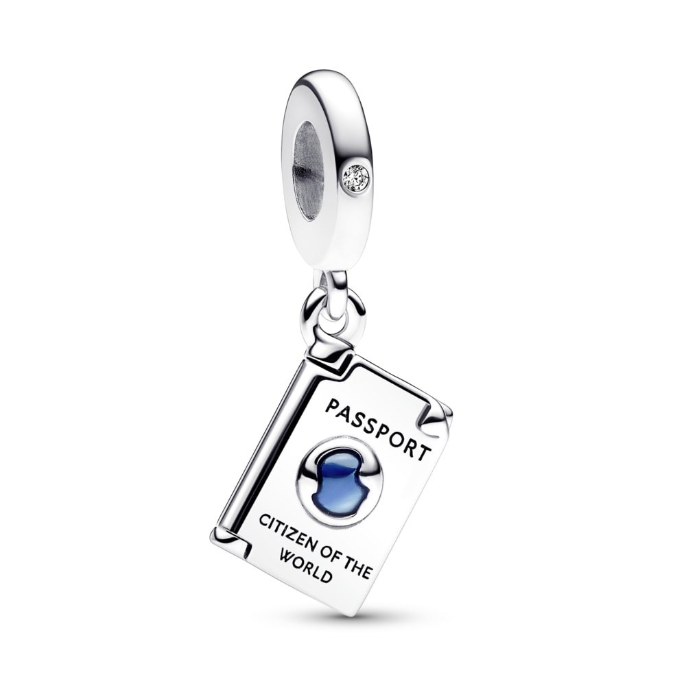 Openable Passport Dangle Charm | Official Pandora™ Malta