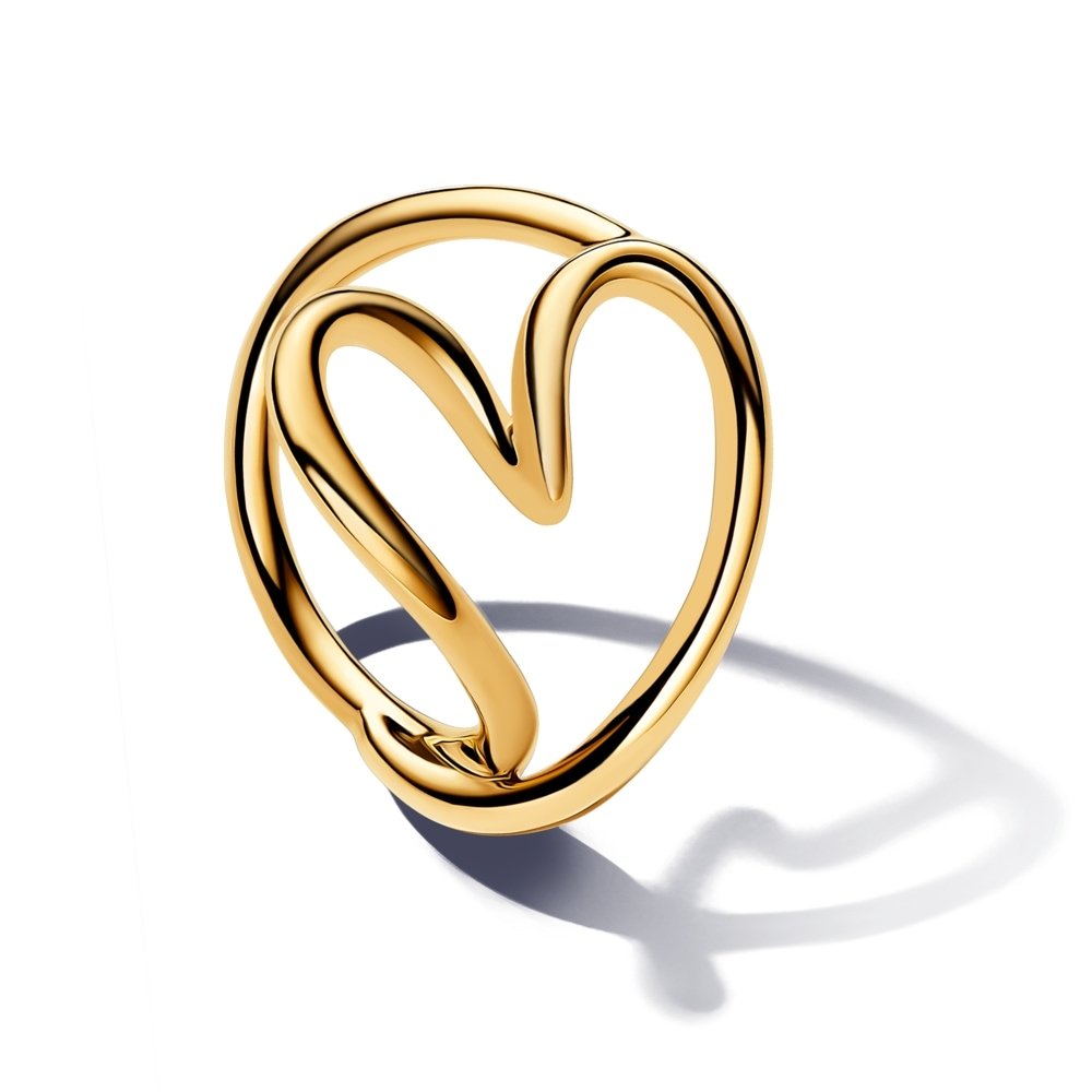Organically Shaped Heart Ring | Official Pandora™ Malta