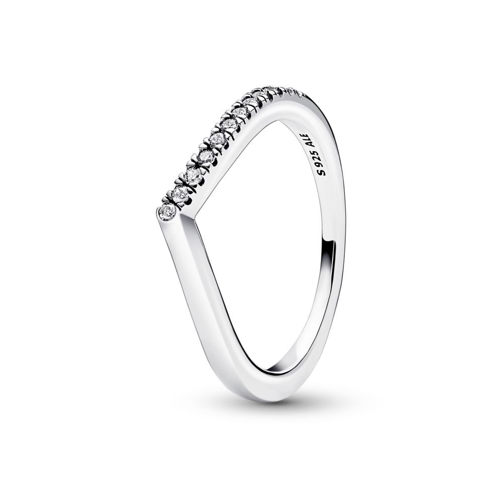 S925 Ale O Ale R 60 Ring Pandora Timeless Wish Half Sparkling Ring