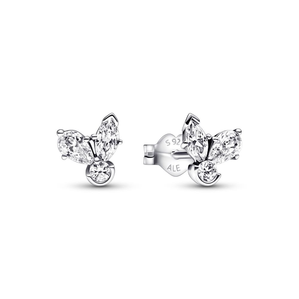 Pandora December Turquoise Blue Eternity Circle Stud