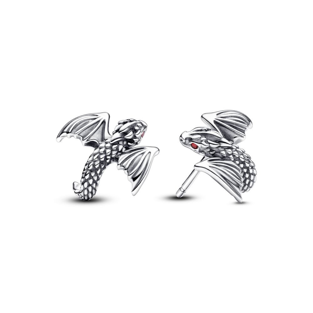 Game of Thrones Curved Dragon Stud Earrings | Official