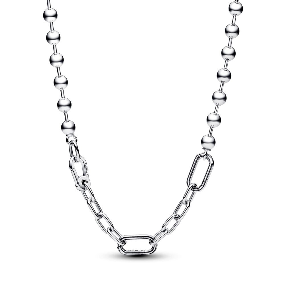 Pandora ME Metal Bead & Link Chain Necklace | Official Pandora™ Malta