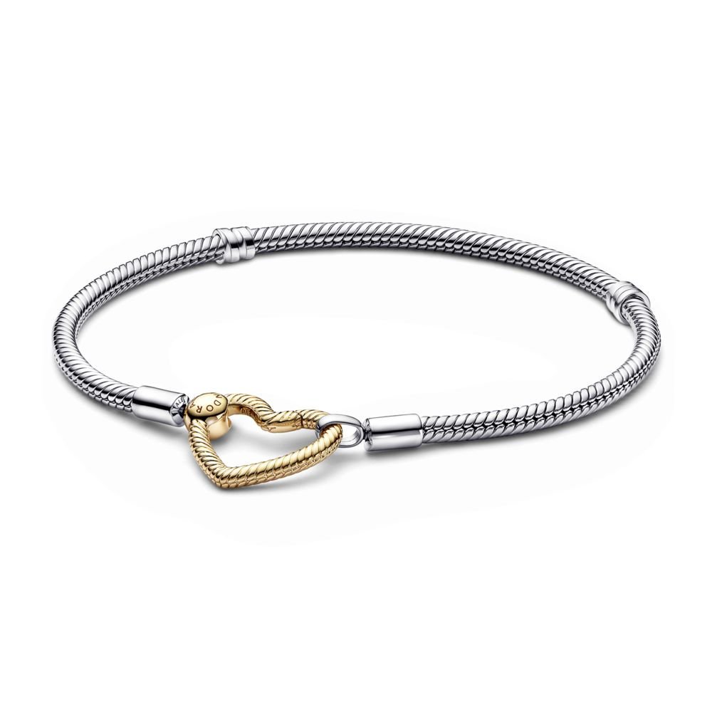 Heart Closure Snake Chain Bracelet | Official Pandora™ Malta