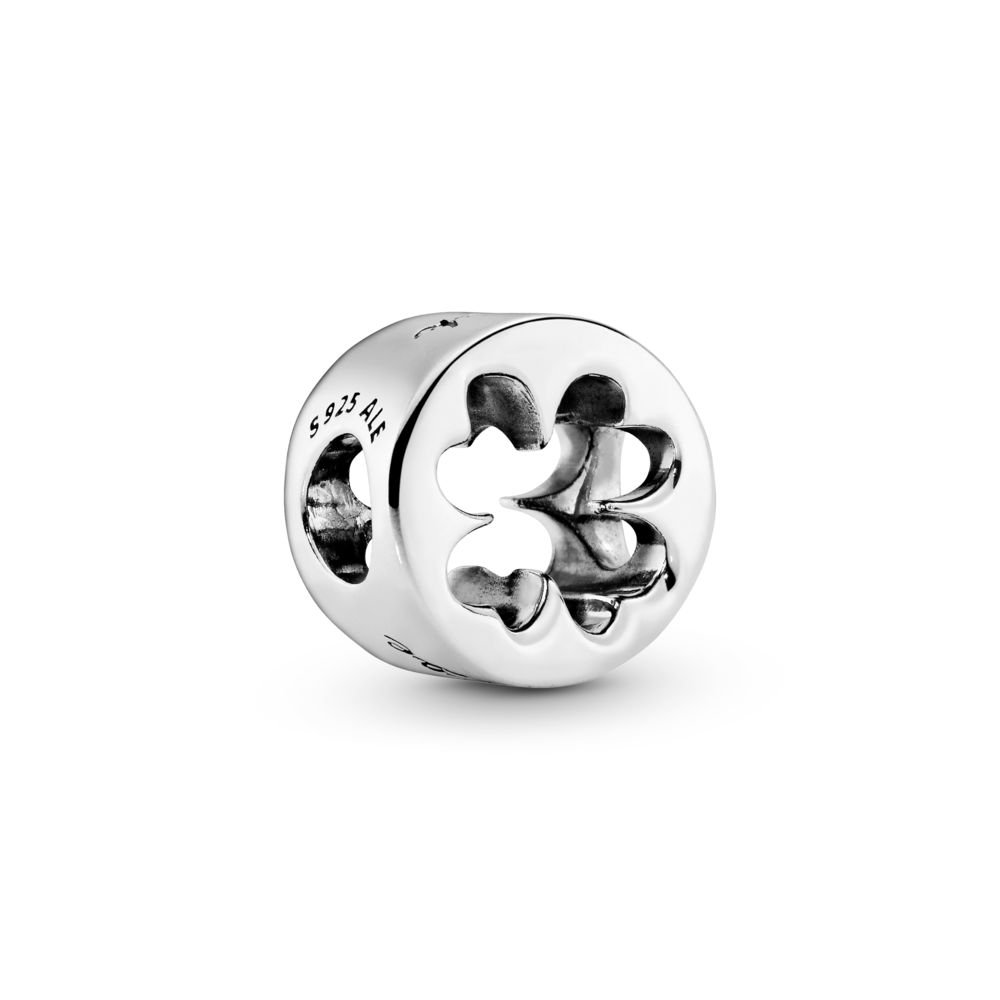 Luck & Courage Four-Leaf Clover Charm | Official Pandora™ Malta
