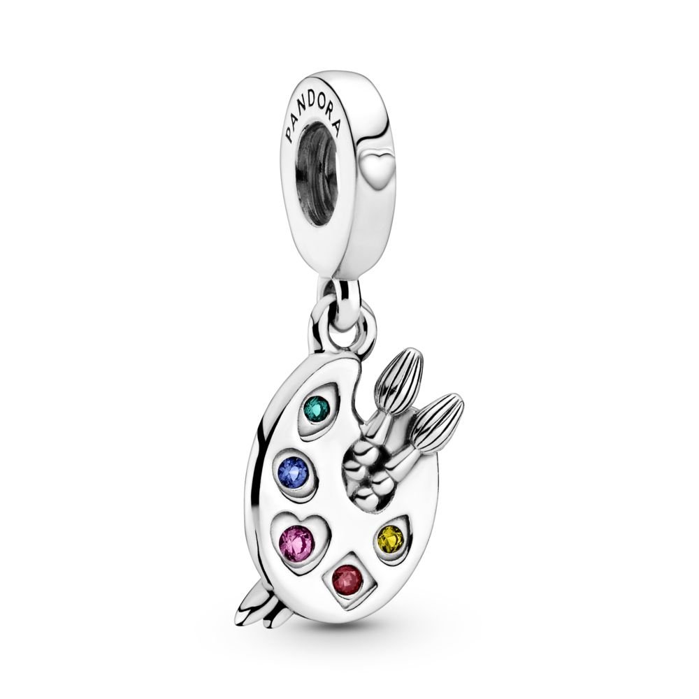 Artist's Palette Dangle Charm | Official Pandora™ Malta