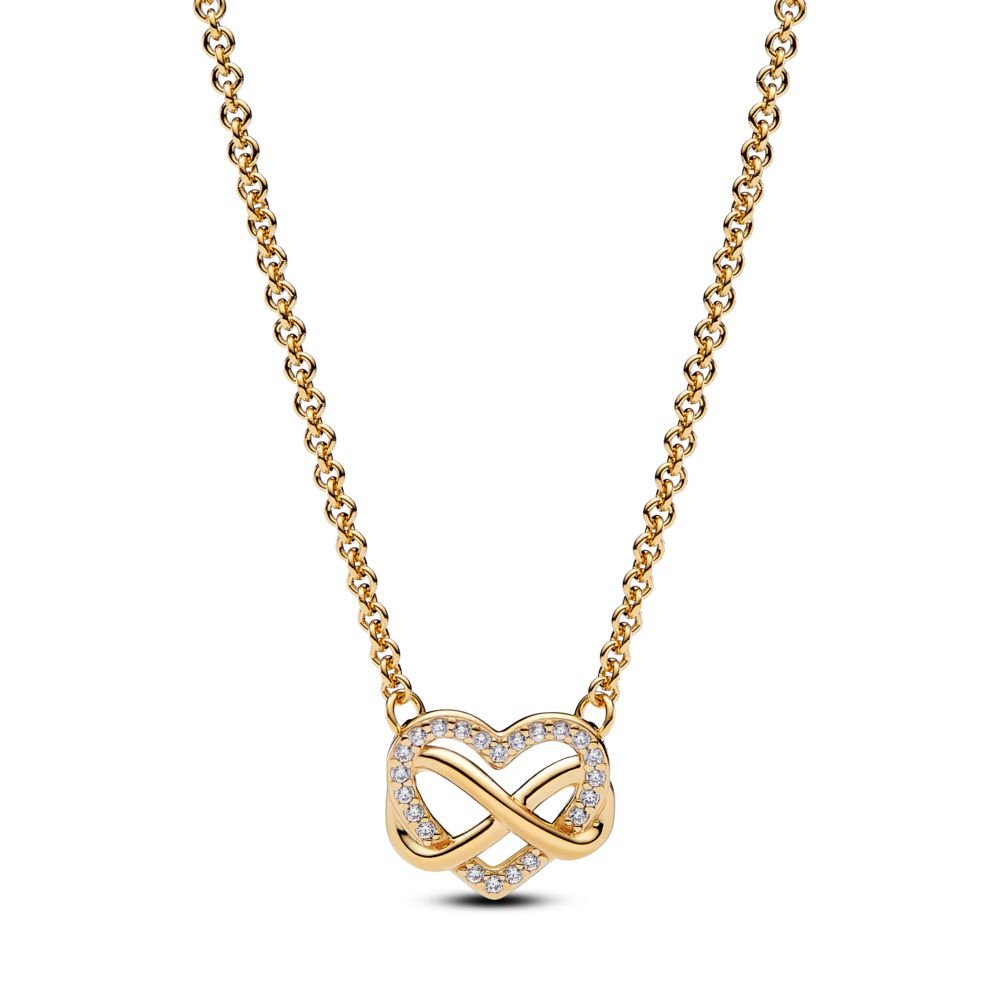Infinity heart necklace outlet
