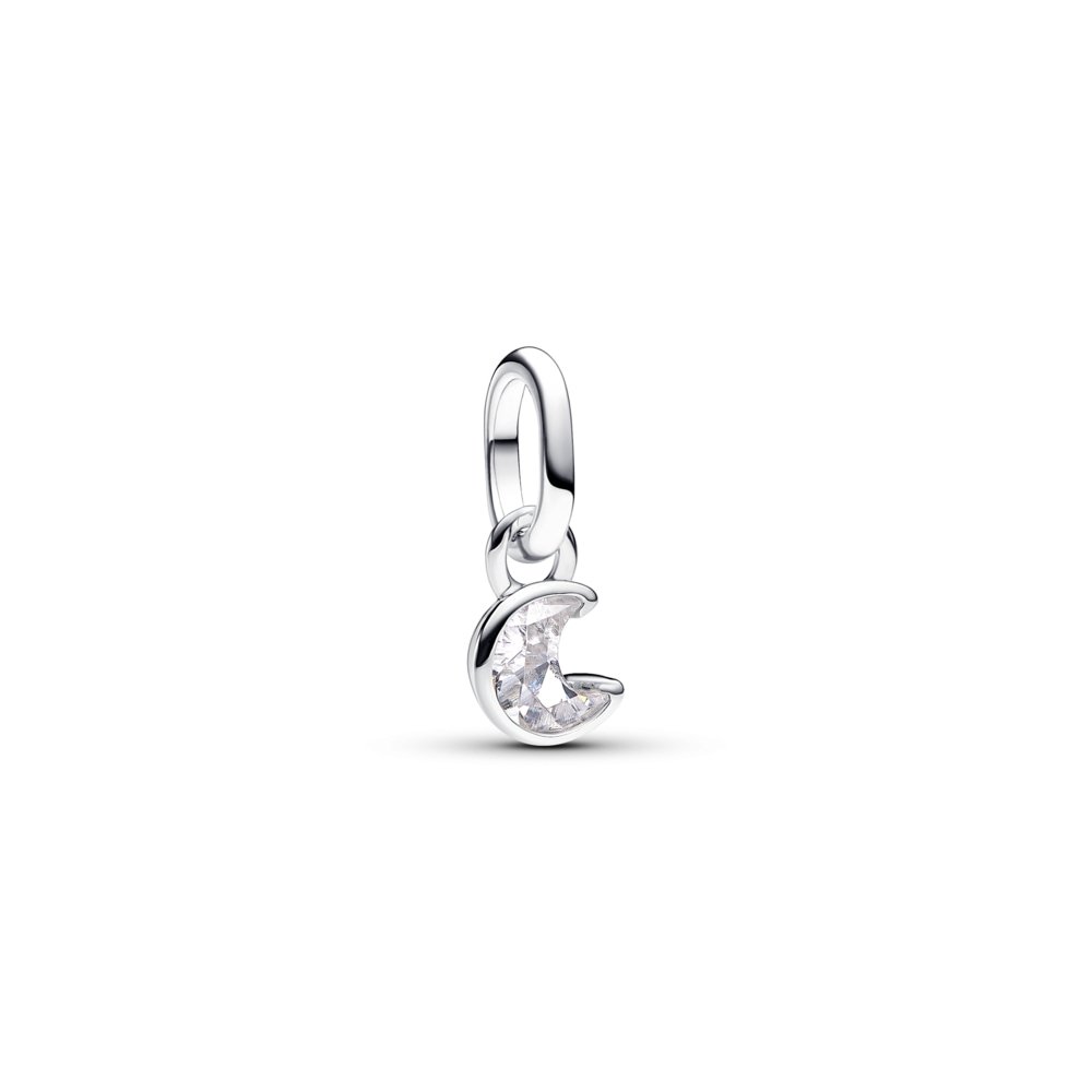 Pandora ME Sparkling Moon Mini Dangle Charm Official Pandora™ Malta