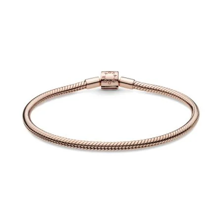 Pandora Moments Barrel Clasp Snake Chain Bracelet | Official