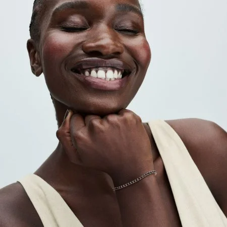 Black Sparkling Tennis Bracelet | Official Pandora™ Malta