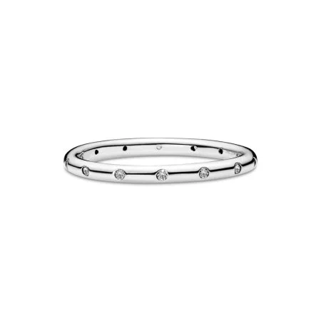 Simple Sparkling Band Ring Official Pandora Malta