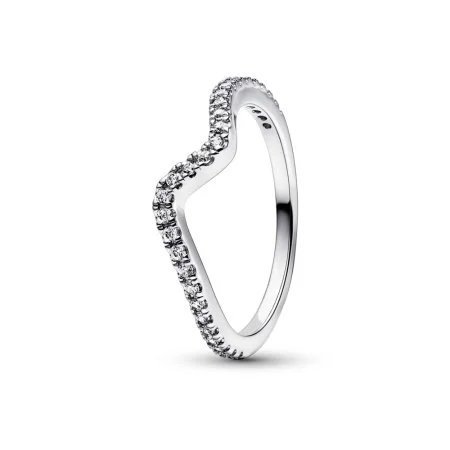 Sparkling Wave Ring Official Pandora Malta