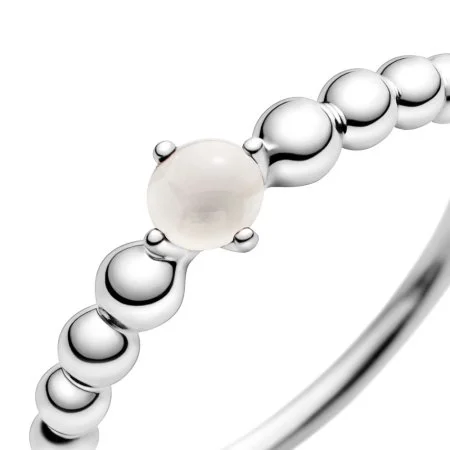 June Birthstone Beaded Ring Official Pandora Malta