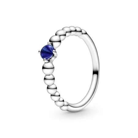 September Birthstone Beaded Ring Official Pandora Malta