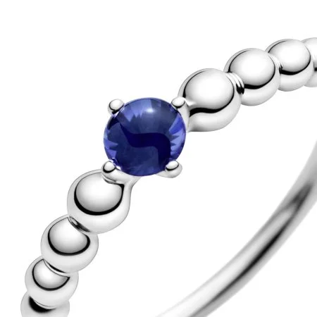 September Birthstone Beaded Ring Official Pandora Malta