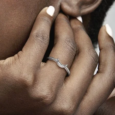 Pandora rose beaded wish ring hotsell