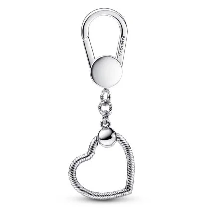 Pandora Moments Small Heart Bag Charm Holder | Official Pandora™ Malta