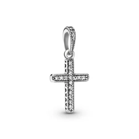 Sparkling Cross Pendant Official Pandora™ Malta
