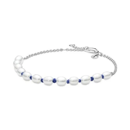 Blue cord bracelet store