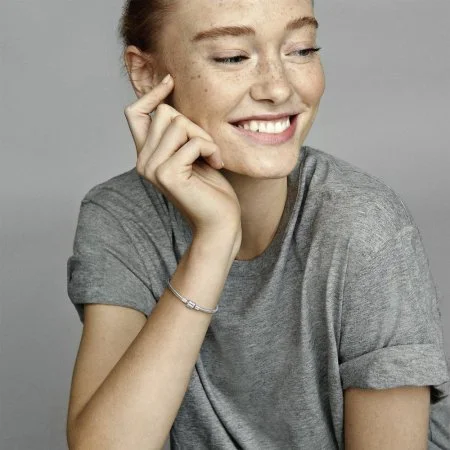 Barrel Clasp Snake Chain Bracelet | Official Pandora™ Malta