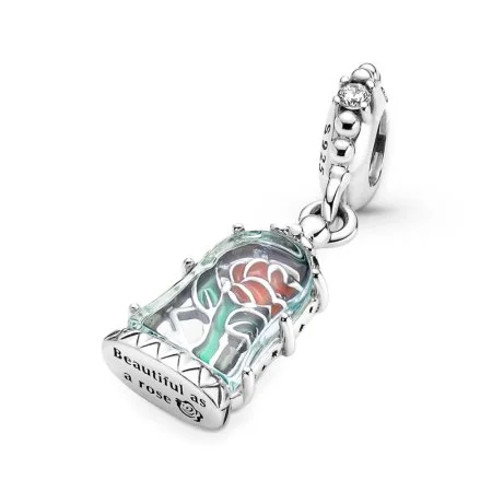 Rose Charm Beast Pandora Charm Retired Pandora Disney Belle