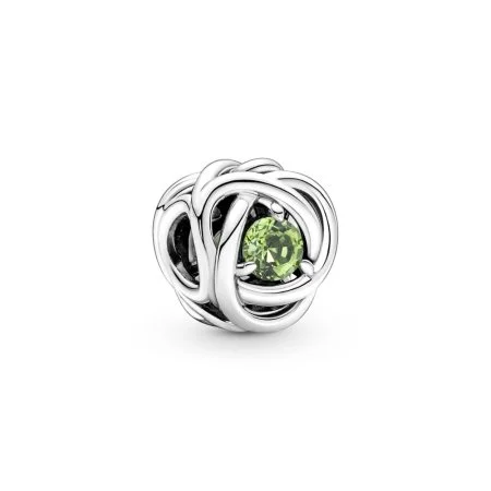 August Birthstone Eternity Circle Charm Official Pandora™ Malta