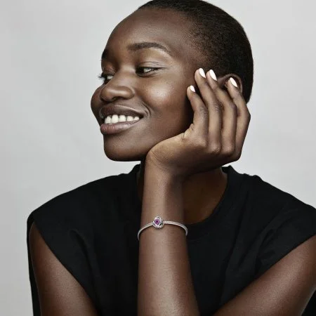 October Birthstone Eternity Circle Charm Official Pandora™ Malta