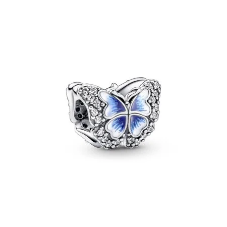 Blue Butterfly Sparkling Charm Official Pandora™ Malta