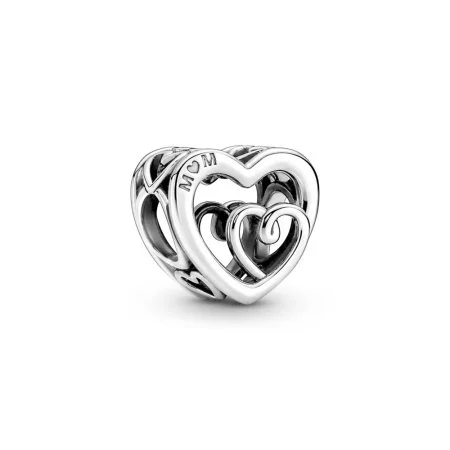 Entwined Infinite Hearts Charm Official Pandora™ Malta