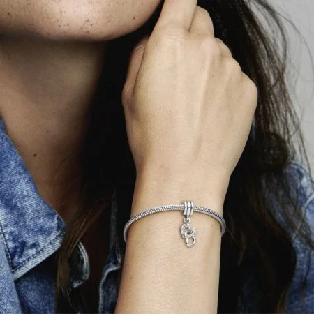 Interlocking Hearts Dangle Charm Official Pandora Malta