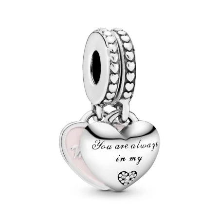 Mother Daughter Hearts Dangle Charm Official Pandora™ Malta