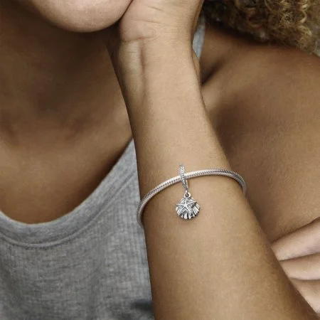 Starfish & Sea Shell Dangle Charm | Official Pandora™ Malta