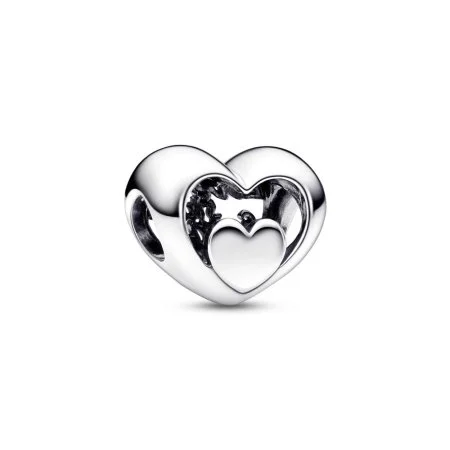 Openwork Heart Script Charm Official Pandora Malta
