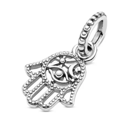 Protective Hamsa Hand Dangle Charm Official Pandora™ Malta